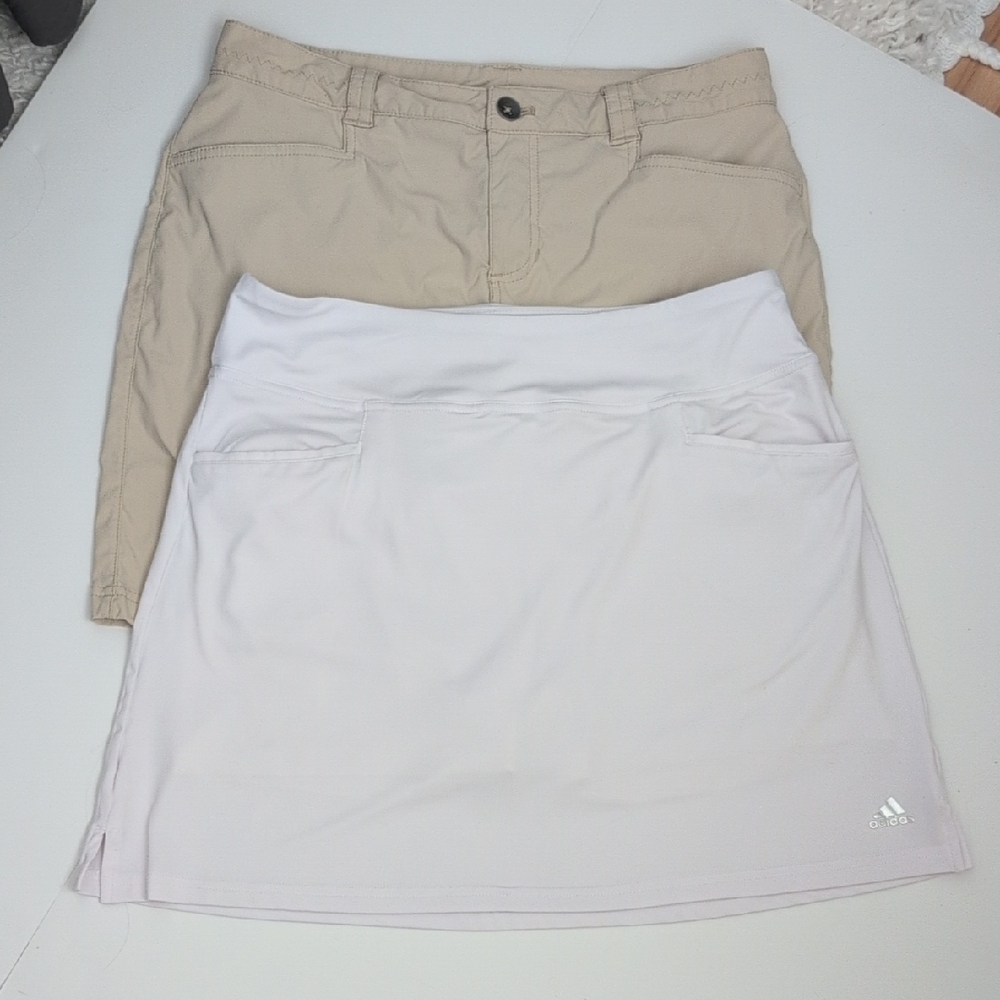 Adidas Golf Skort & Eddie Bauer skort
